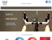 Tablet Screenshot of itpevents.co.uk